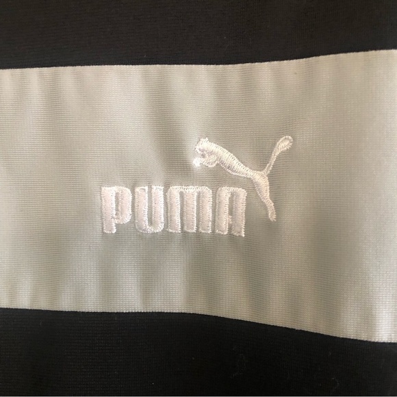 Puma Men’s Performance Black Gray Tricot Track Jacket Size M - Picture 3 of 16